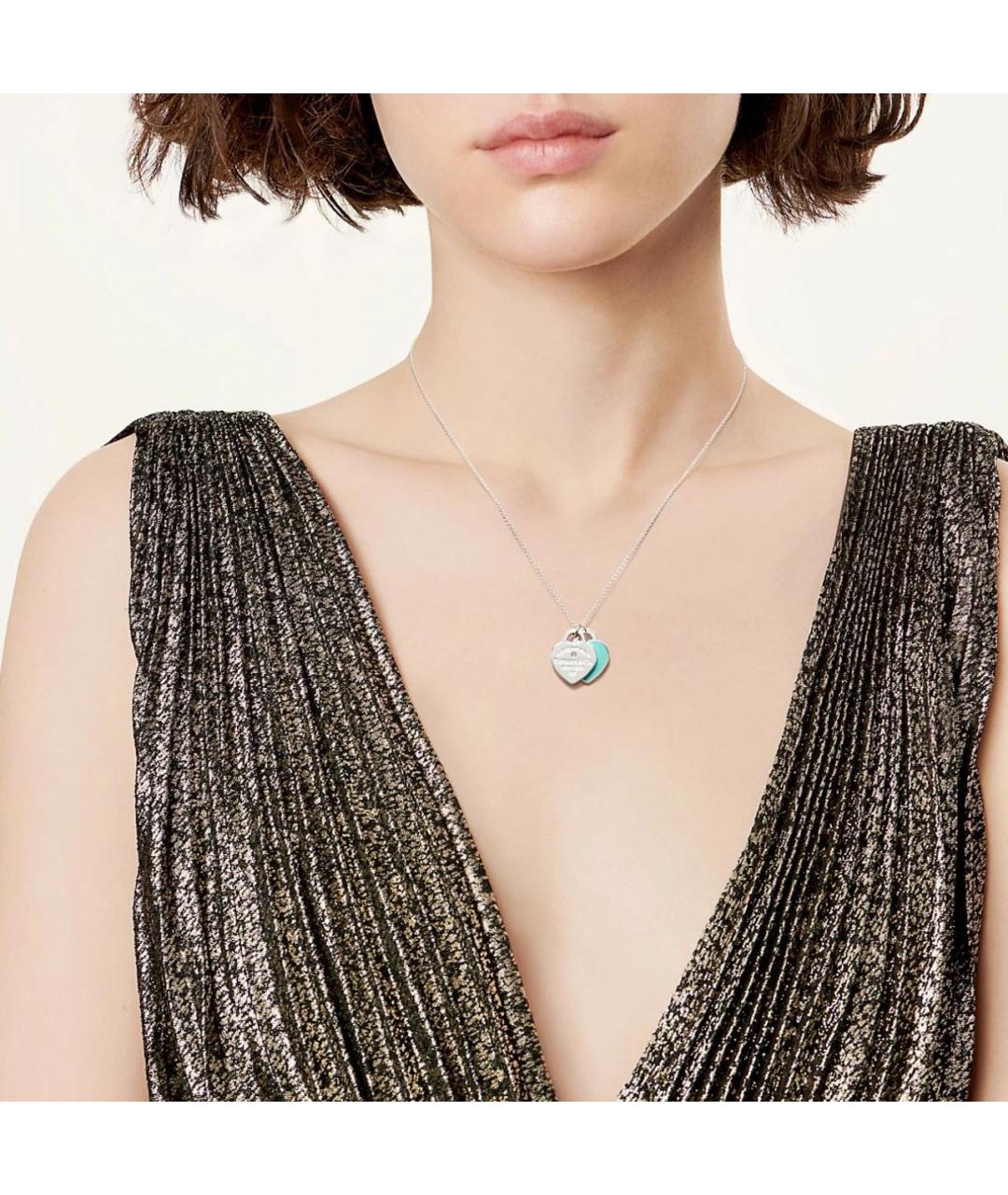 TIFFANY&CO Серебряная серебряная подвеска, фото 5