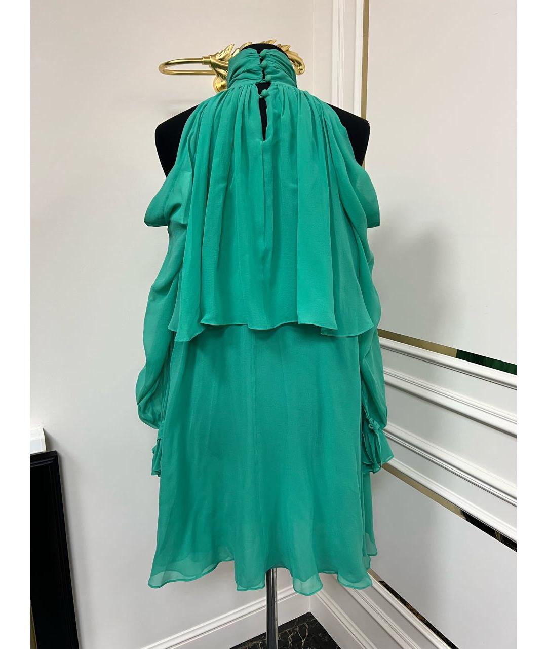 VIKTOR & ROLF Зеленые коктейльное платье, фото 5