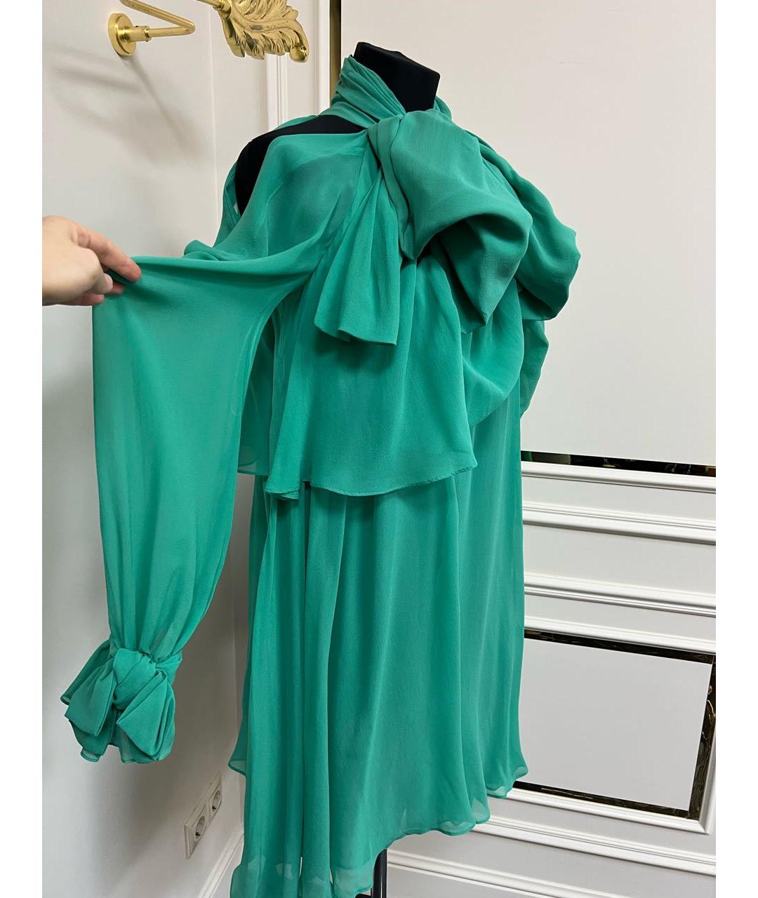 VIKTOR & ROLF Зеленые коктейльное платье, фото 6