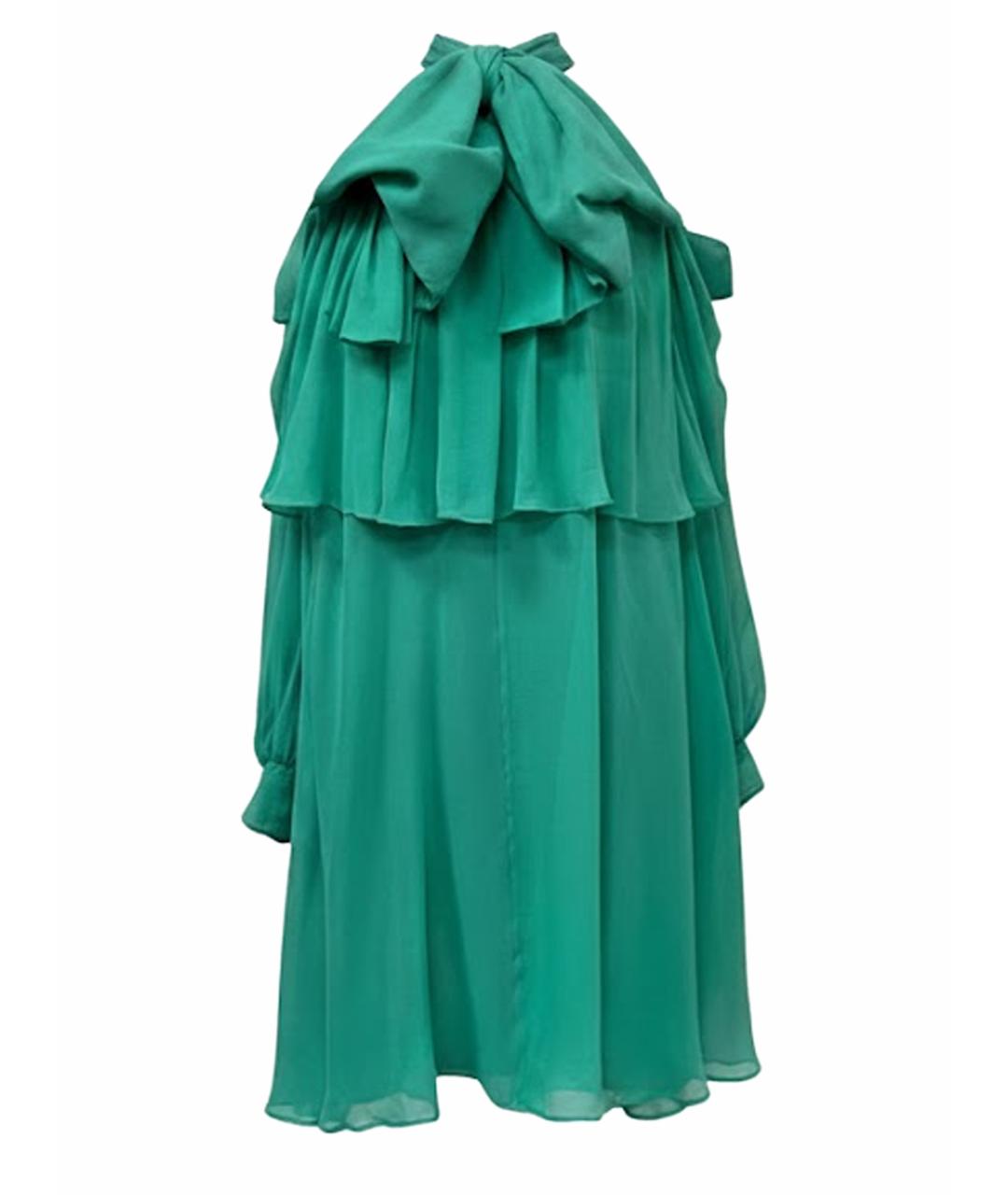 VIKTOR & ROLF Зеленые коктейльное платье, фото 1