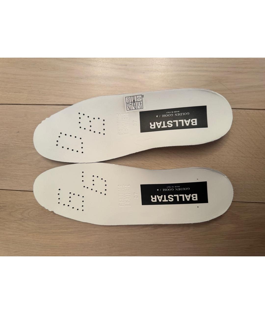 GOLDEN GOOSE DELUXE BRAND Белые кожаные кеды, фото 6