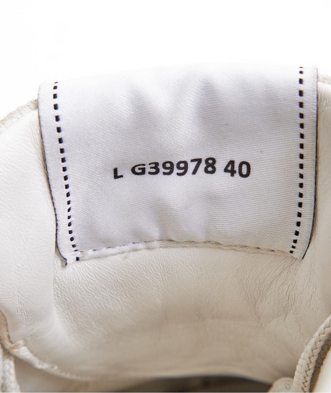 CHANEL Белые замшевые кеды, фото 8