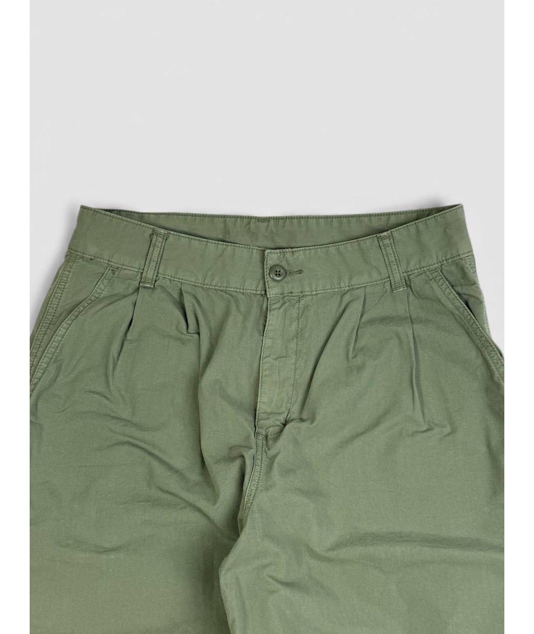 CARHARTT Хаки хлопковые повседневные брюки, фото 3