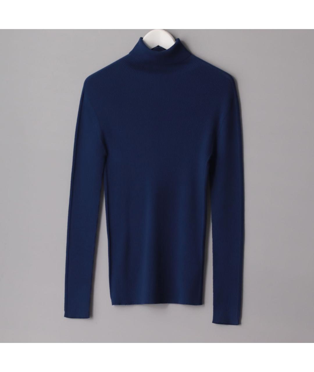 ESCADA Синяя вискозная водолазка, фото 9