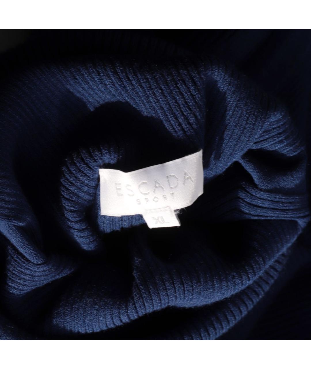 ESCADA Синяя вискозная водолазка, фото 3