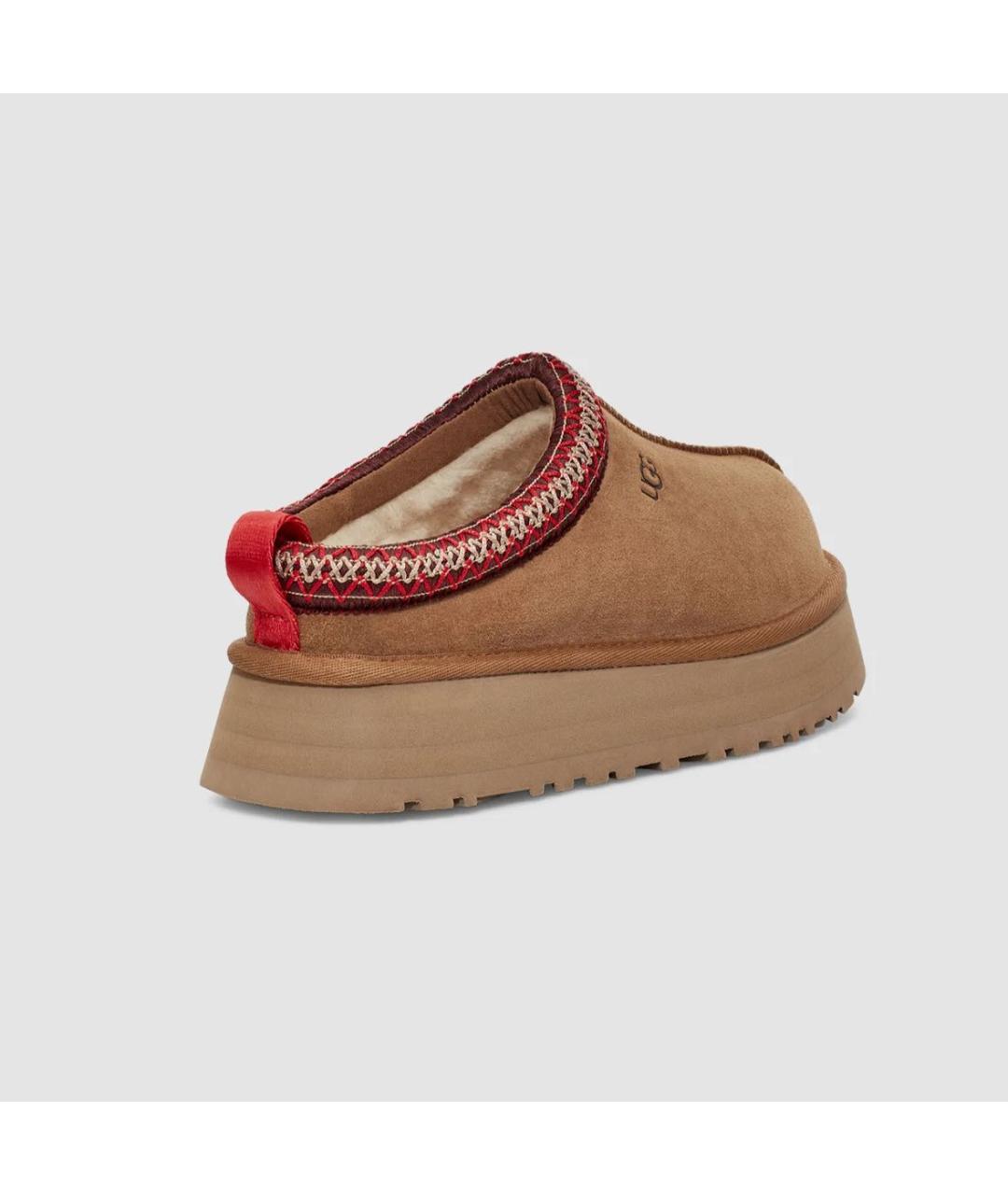 UGG AUSTRALIA Коричневые замшевые ботинки, фото 4