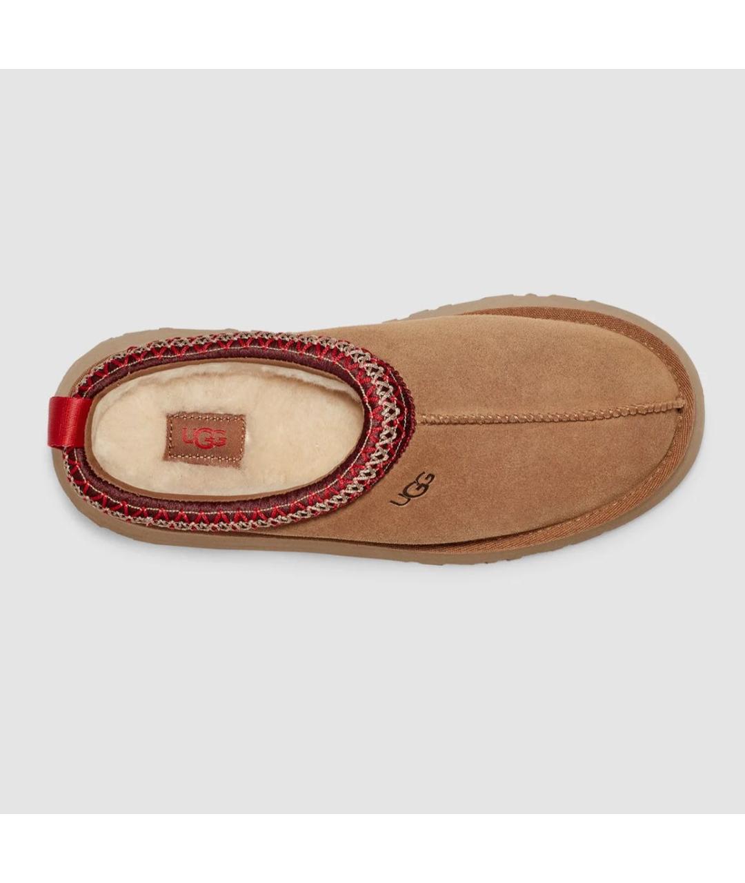 UGG AUSTRALIA Коричневые замшевые ботинки, фото 3