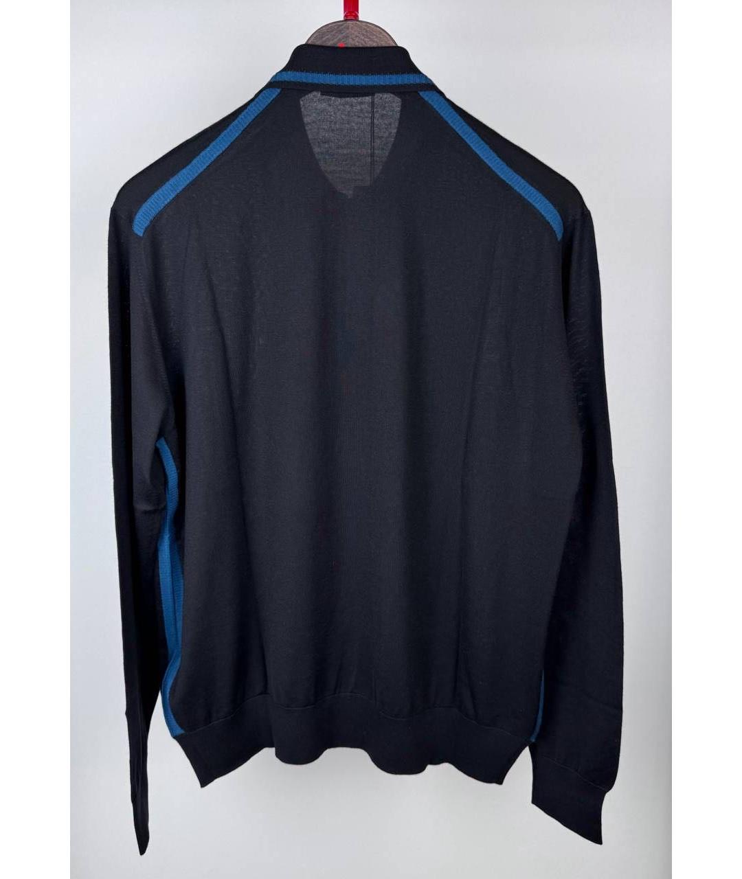 STEFANO RICCI Черный кашемировый джемпер / свитер, фото 3