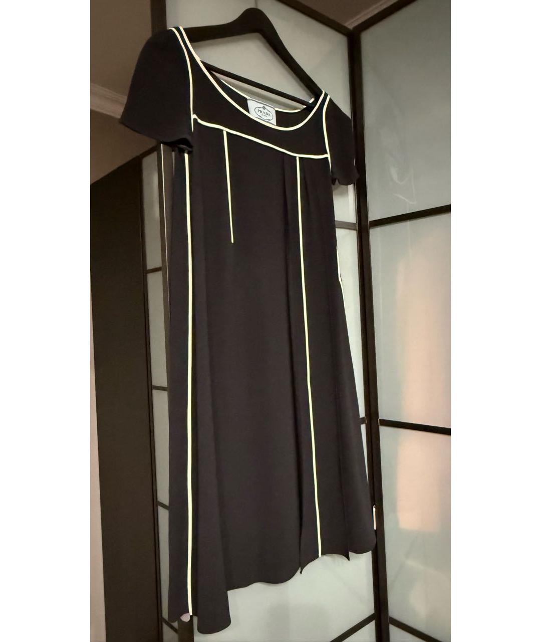 PRADA Черное коктейльное платье, фото 2