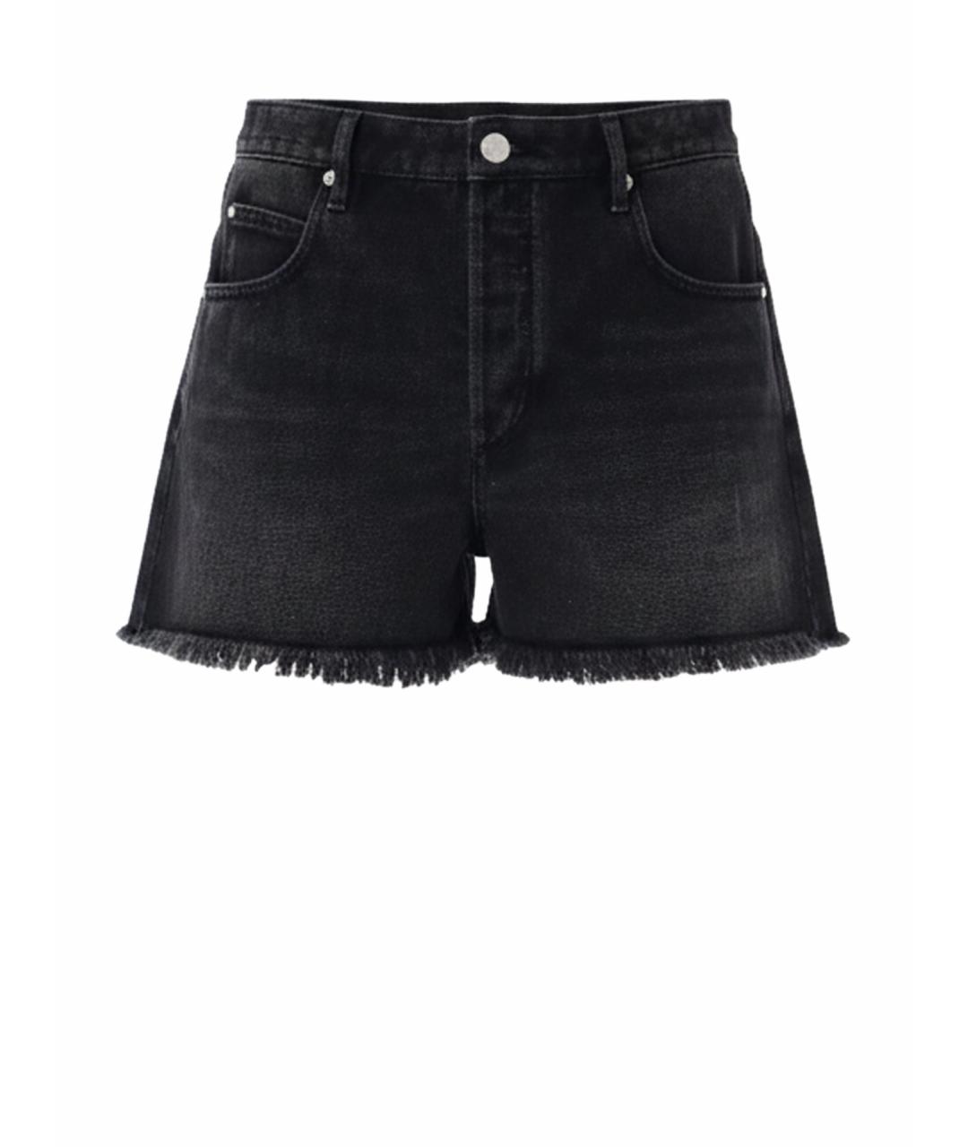 ISABEL MARANT Черные хлопковые шорты, фото 1