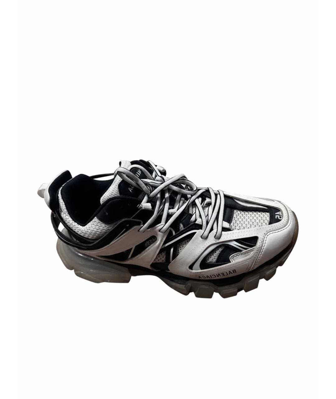 BALENCIAGA Белые низкие кроссовки / кеды, фото 1