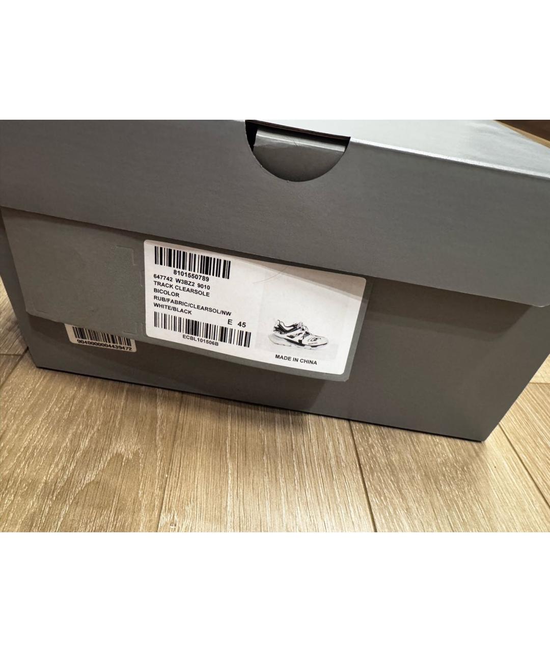 BALENCIAGA Белые низкие кроссовки / кеды, фото 7