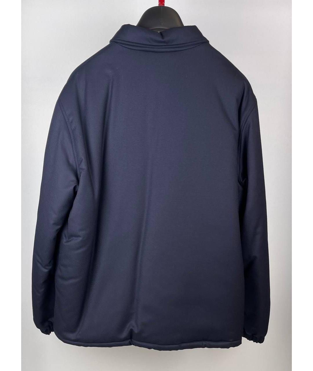 KITON Темно-синяя куртка, фото 2