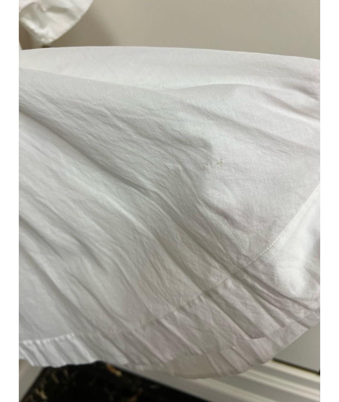 KENZO Белая хлопковая блузы, фото 8