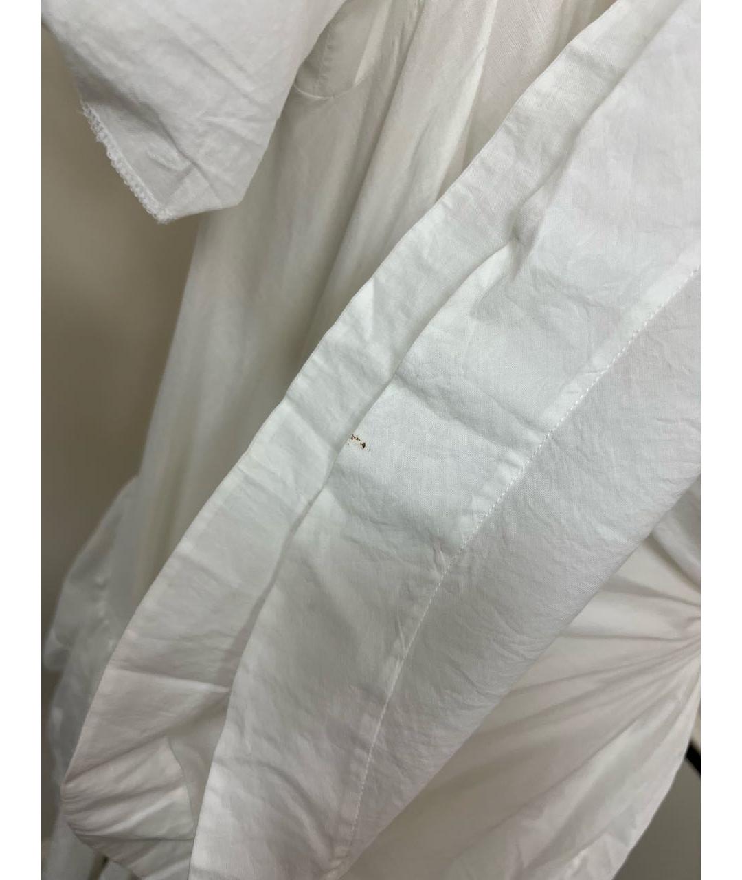 KENZO Белая хлопковая блузы, фото 7