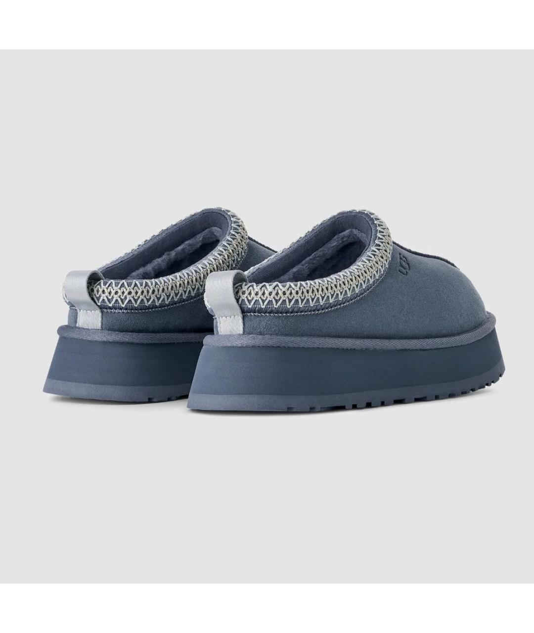 UGG AUSTRALIA Синие замшевые ботинки, фото 4