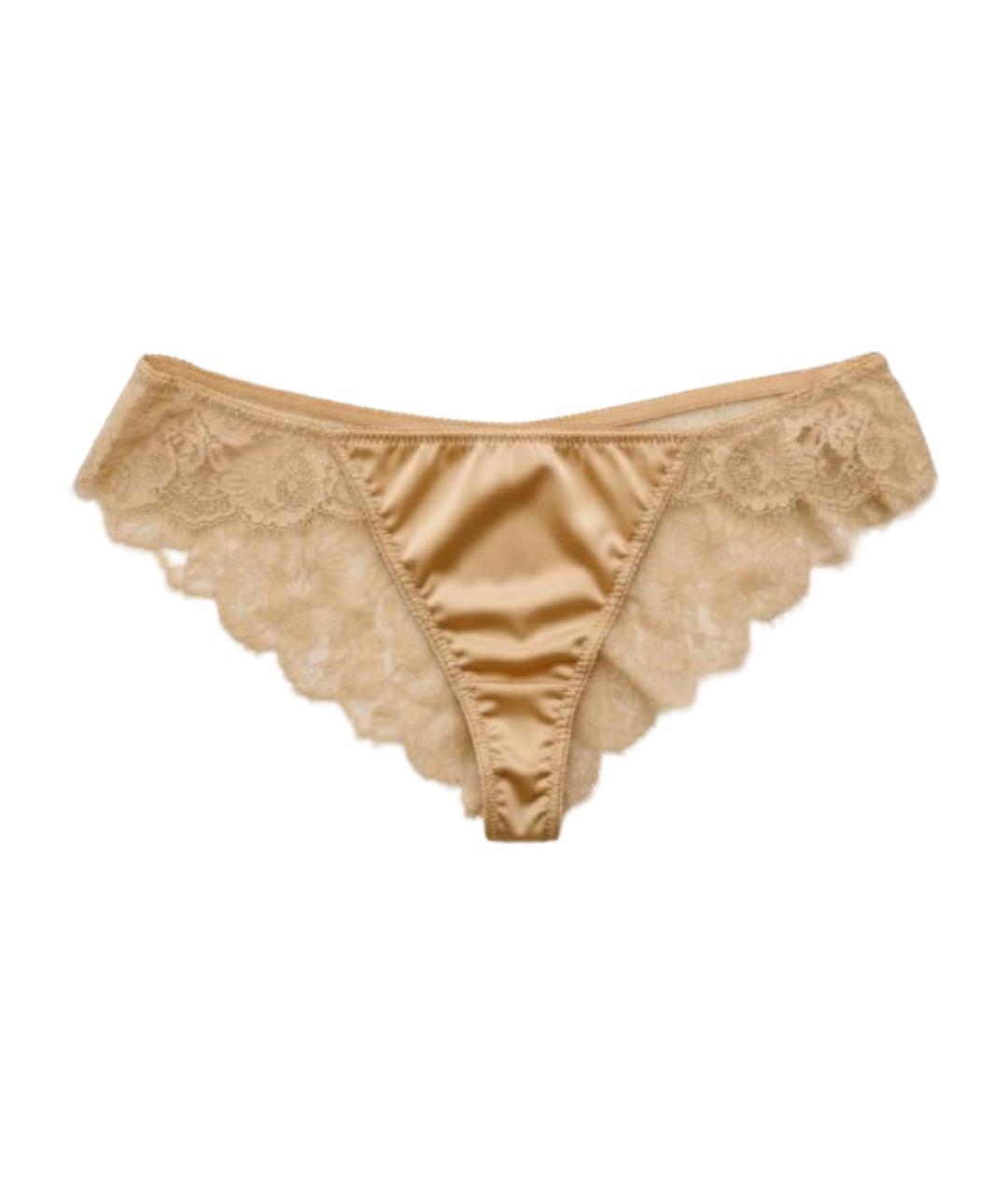 ERMANNO SCERVINO Бежевые трусы, фото 1