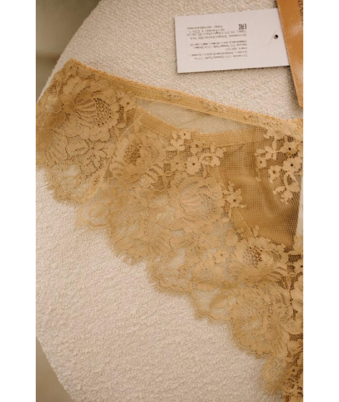 ERMANNO SCERVINO Бежевые трусы, фото 4