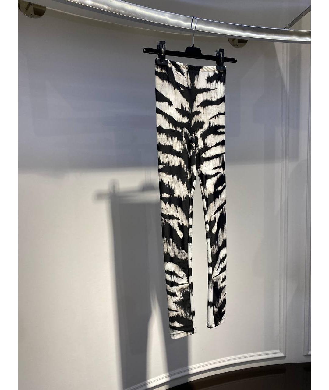 ALEXANDER MCQUEEN Мульти хлопковые леггинсы и велосипедки, фото 2