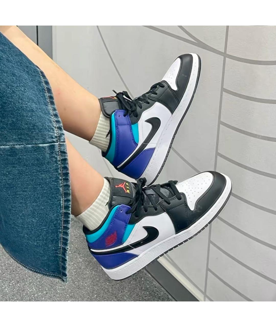 JORDAN Мульти кожаные кроссовки, фото 3