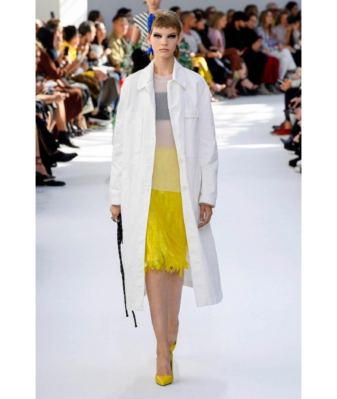 DRIES VAN NOTEN Желтые туфли из лакированной кожи, фото 6