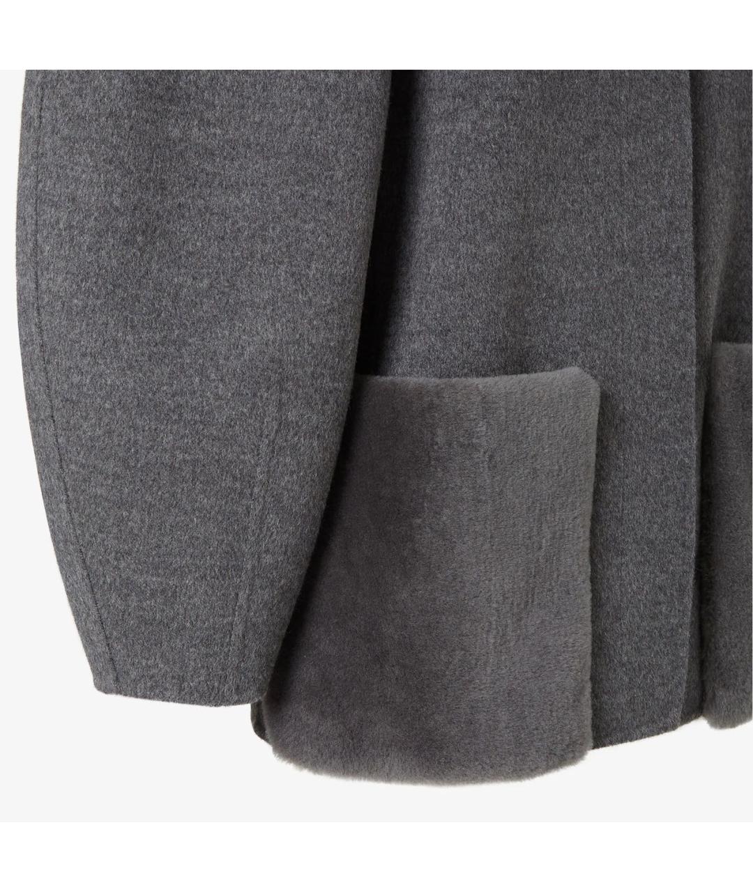 FENDI Серая шерстяная куртка, фото 3