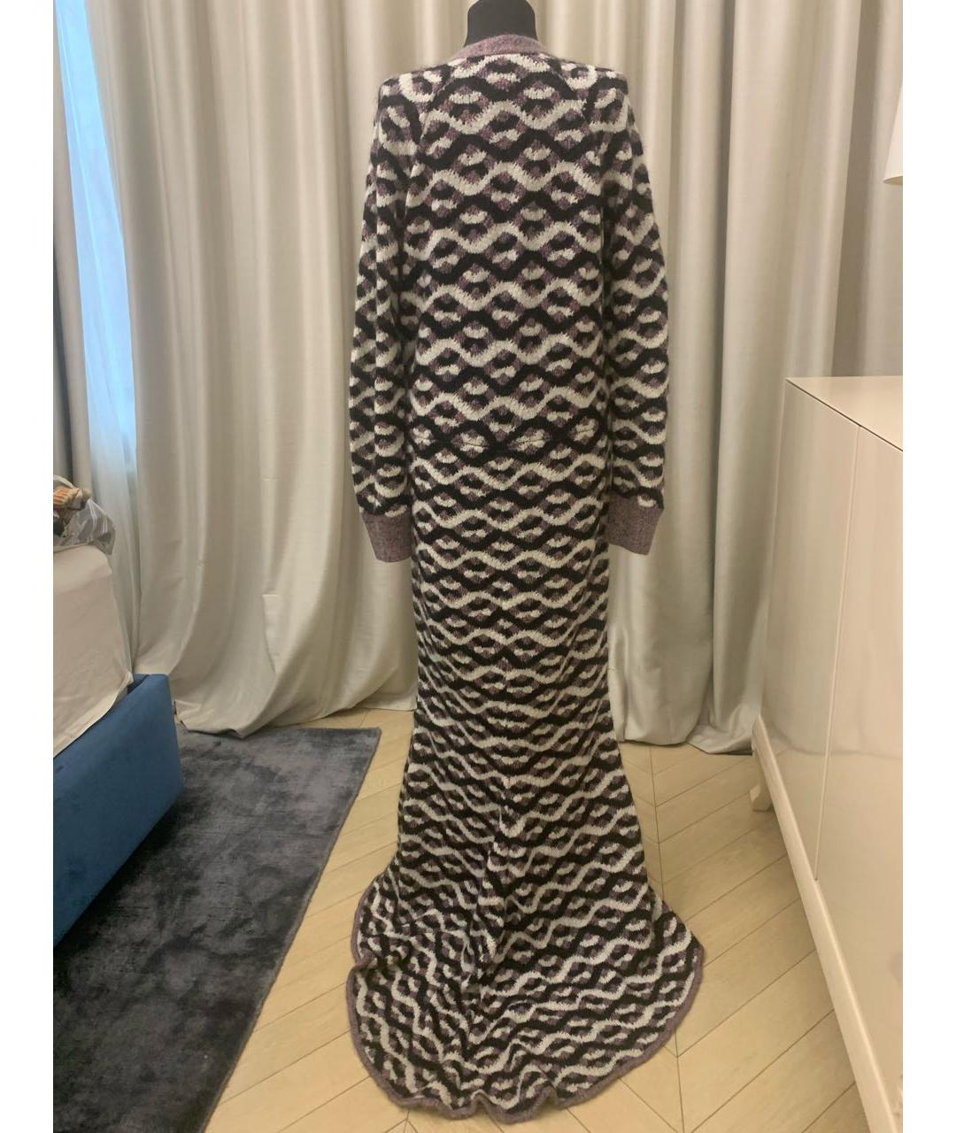 CHANEL Мульти шелковое платье, фото 4