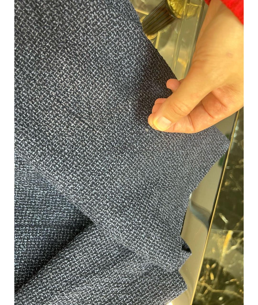 CHANEL Темно-синий жакет/пиджак, фото 7