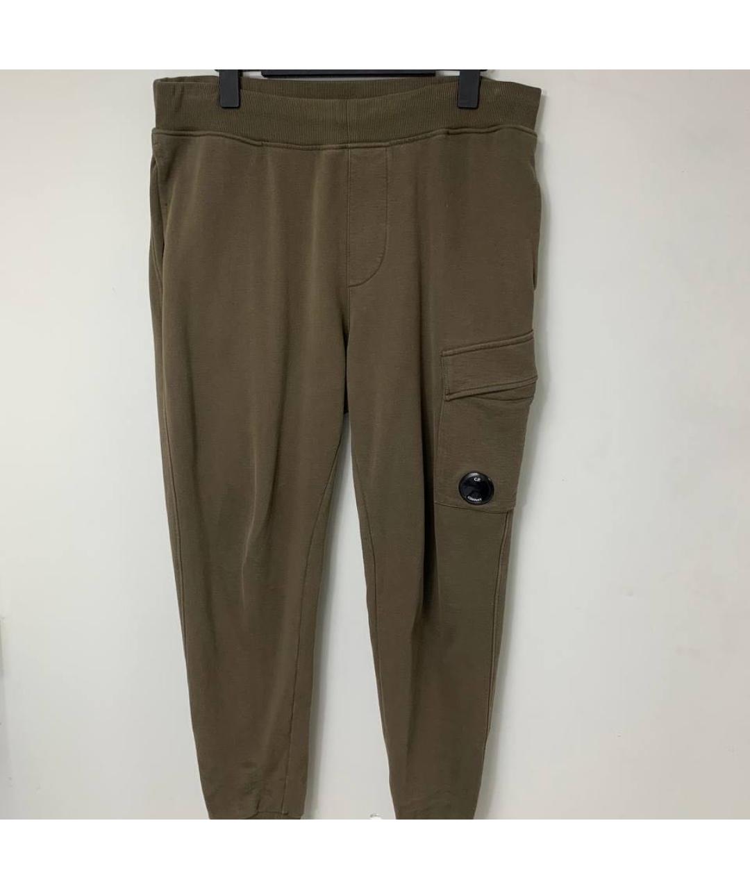 CP COMPANY Хаки хлопковые повседневные брюки, фото 4