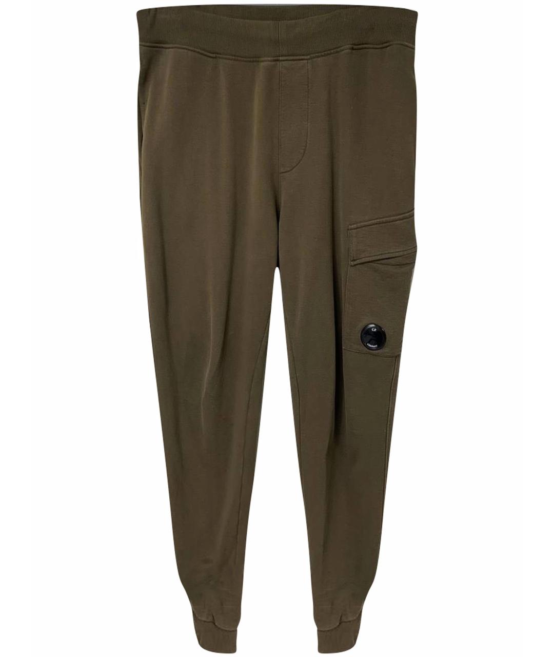 CP COMPANY Хаки хлопковые повседневные брюки, фото 1