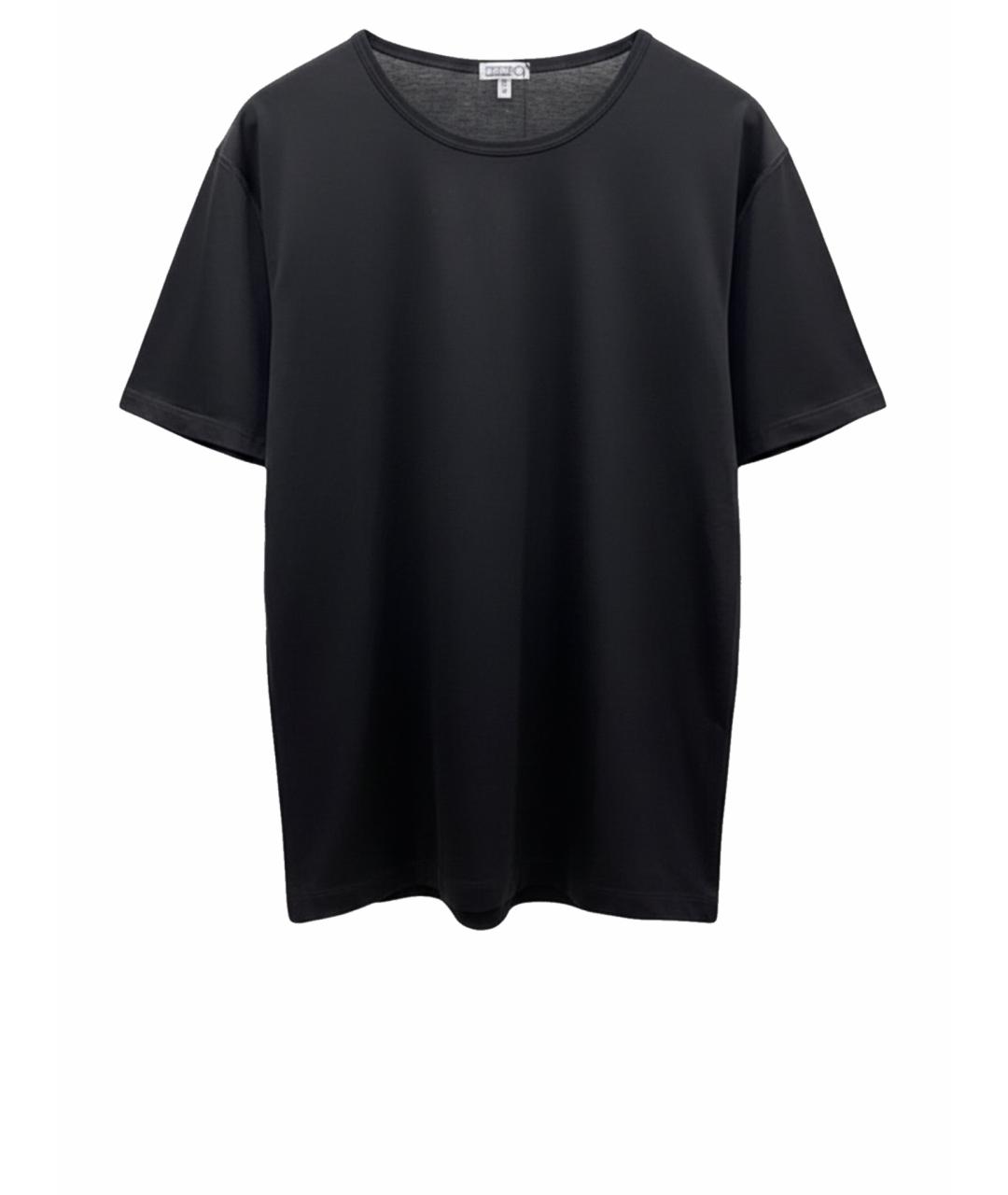 ZILLI Черная хлопковая футболка, фото 1