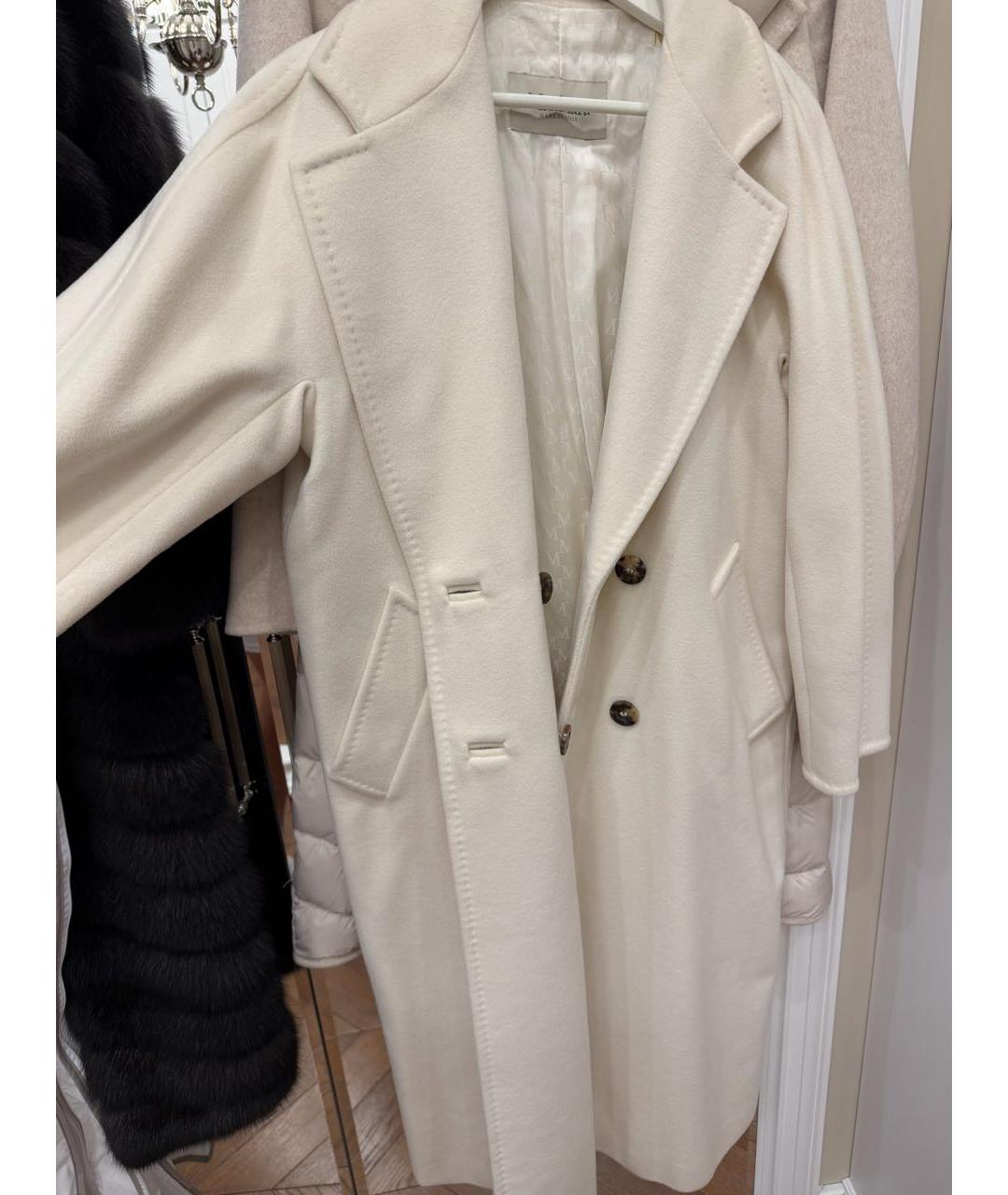 MAX MARA Белая шерстяная парка, фото 2