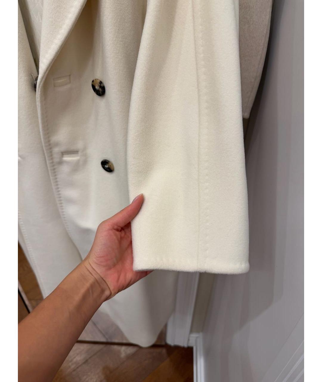 MAX MARA Белая шерстяная парка, фото 6