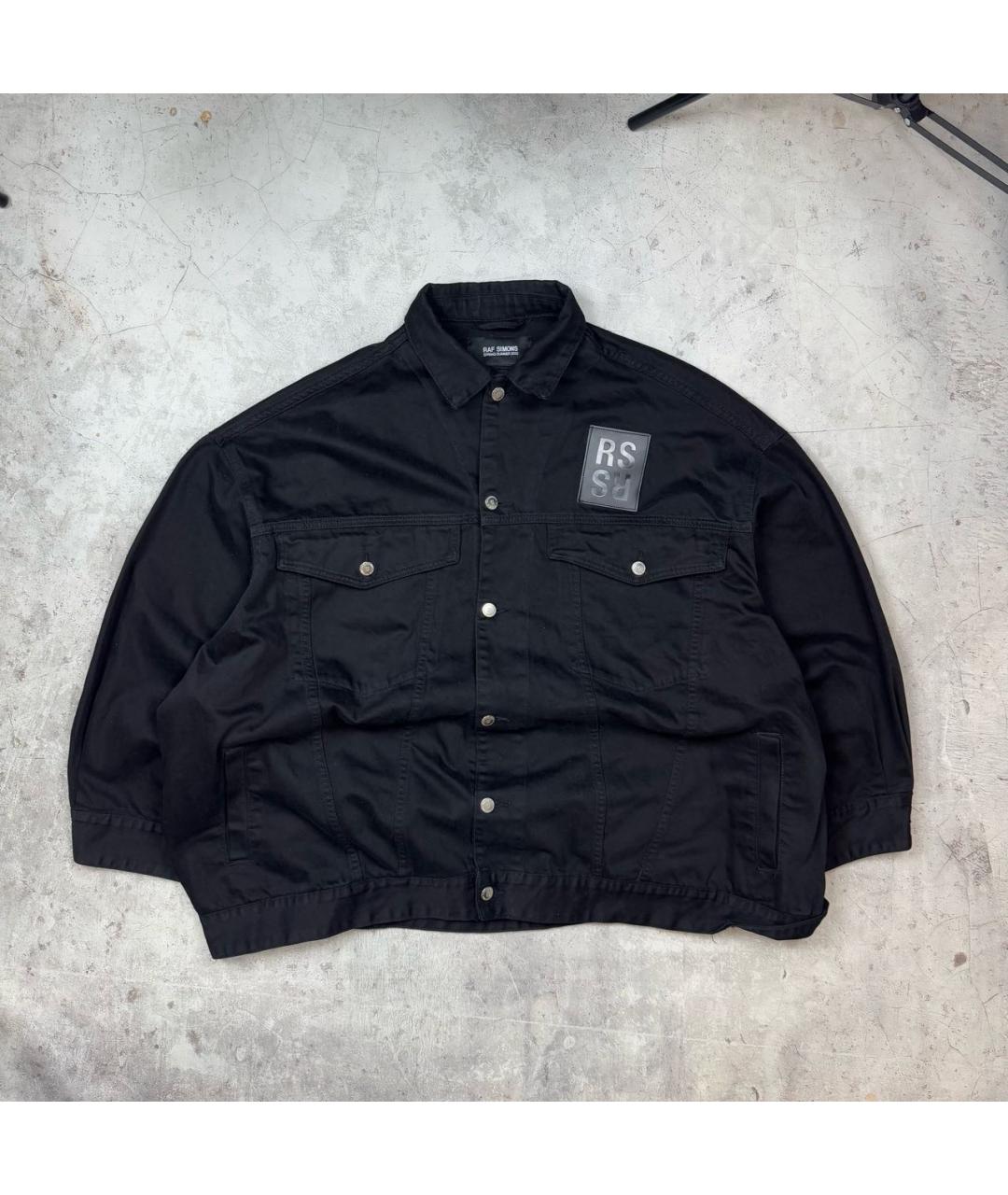 RAF SIMONS Черная куртка, фото 9