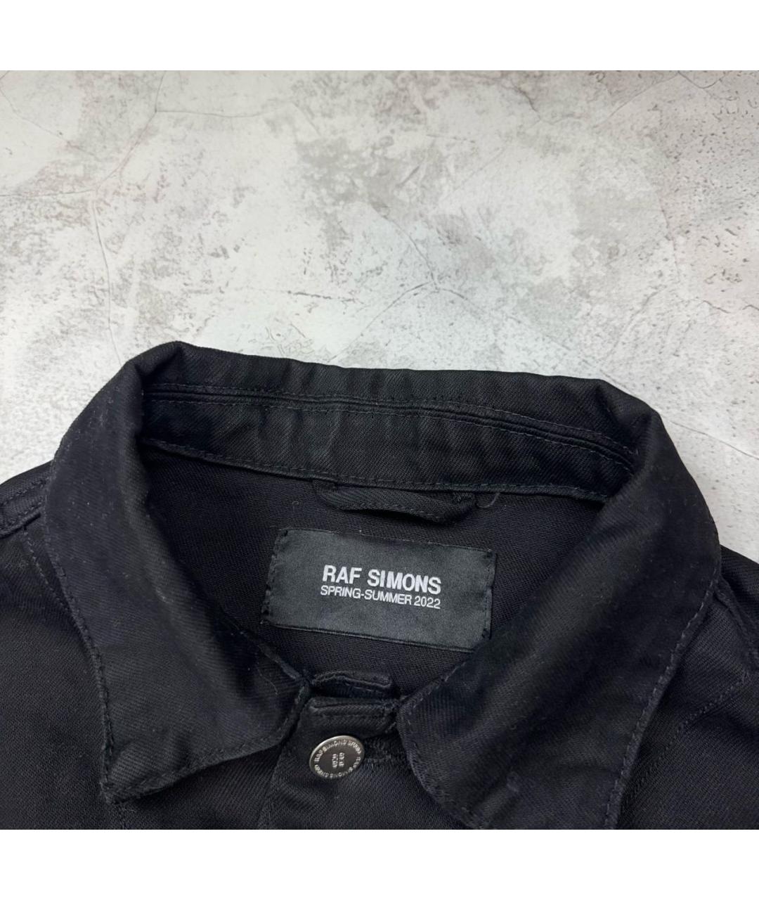 RAF SIMONS Черная куртка, фото 4