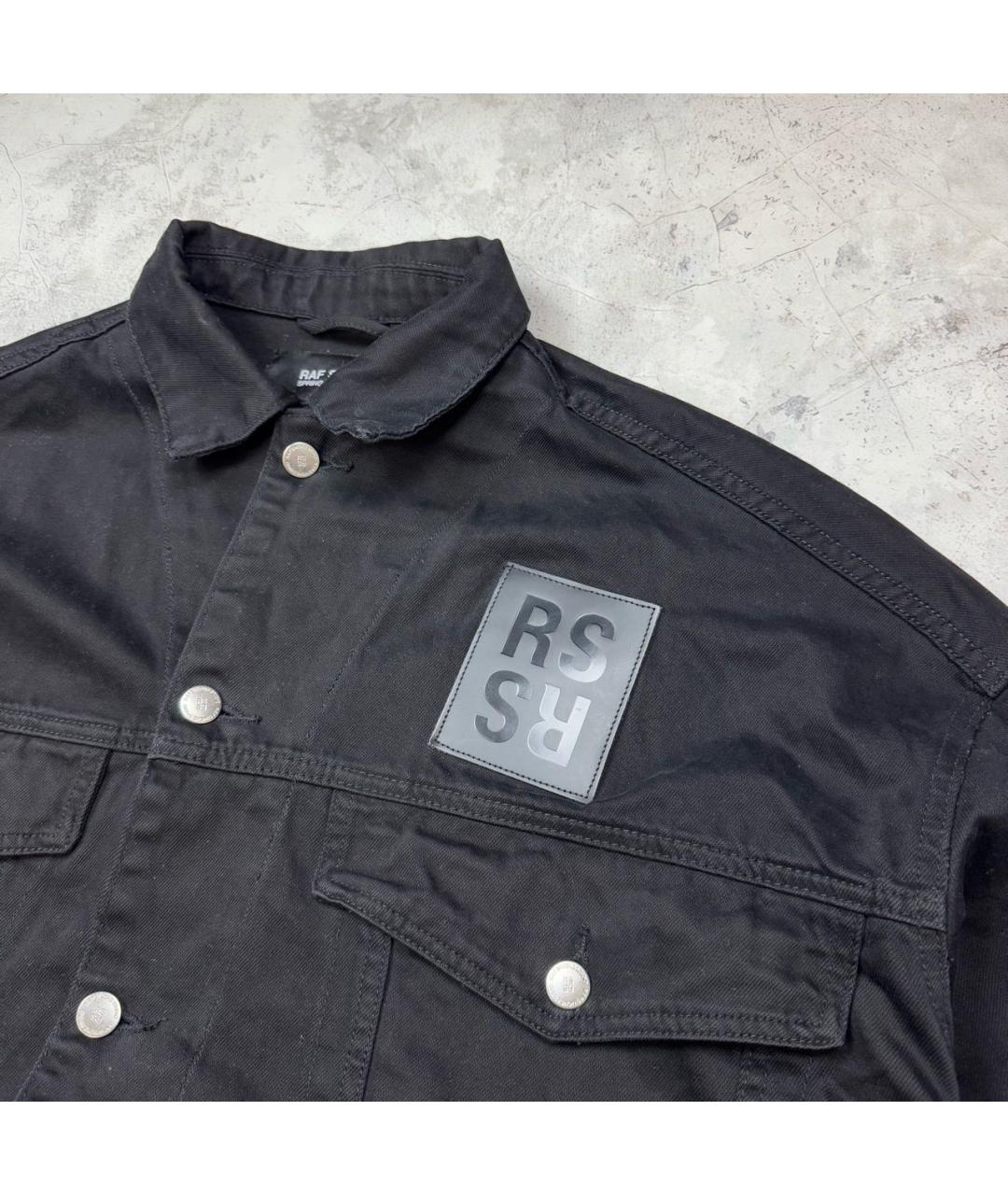 RAF SIMONS Черная куртка, фото 2