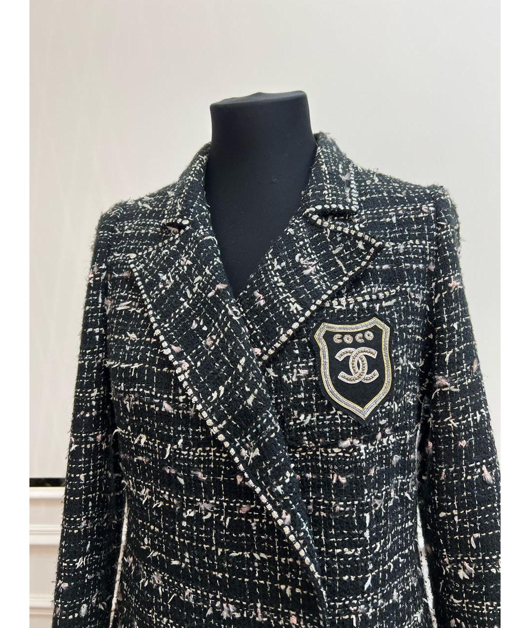 CHANEL Мульти твидовый жакет/пиджак, фото 4