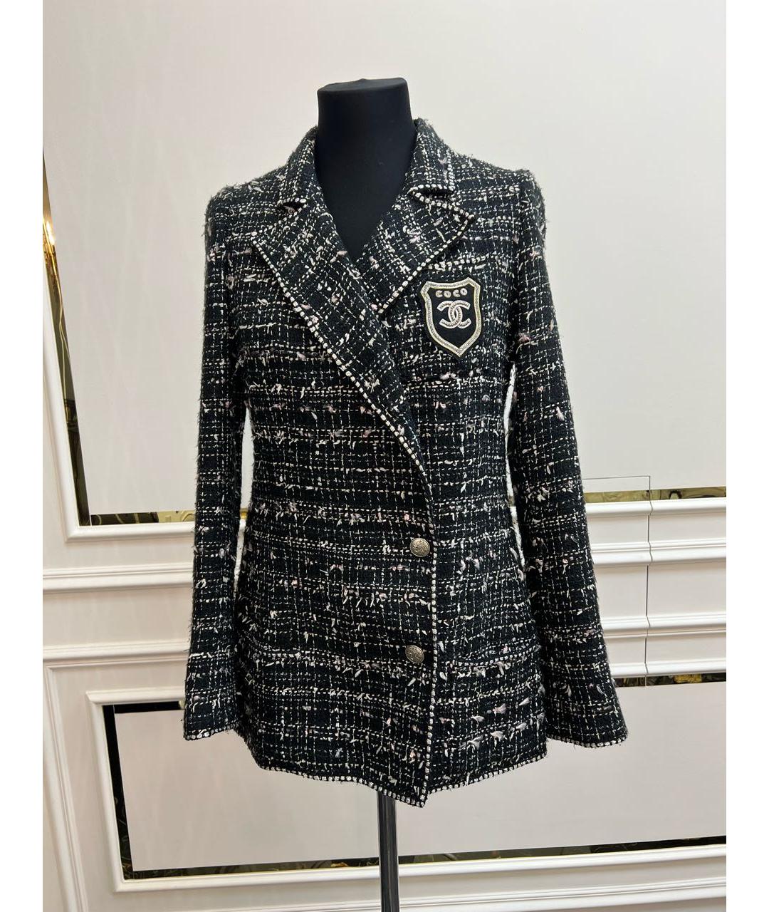 CHANEL Мульти твидовый жакет/пиджак, фото 3