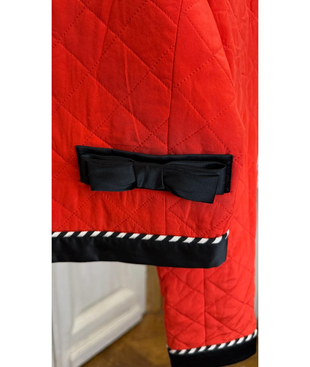 ESCADA Красный шелковый жакет/пиджак, фото 2