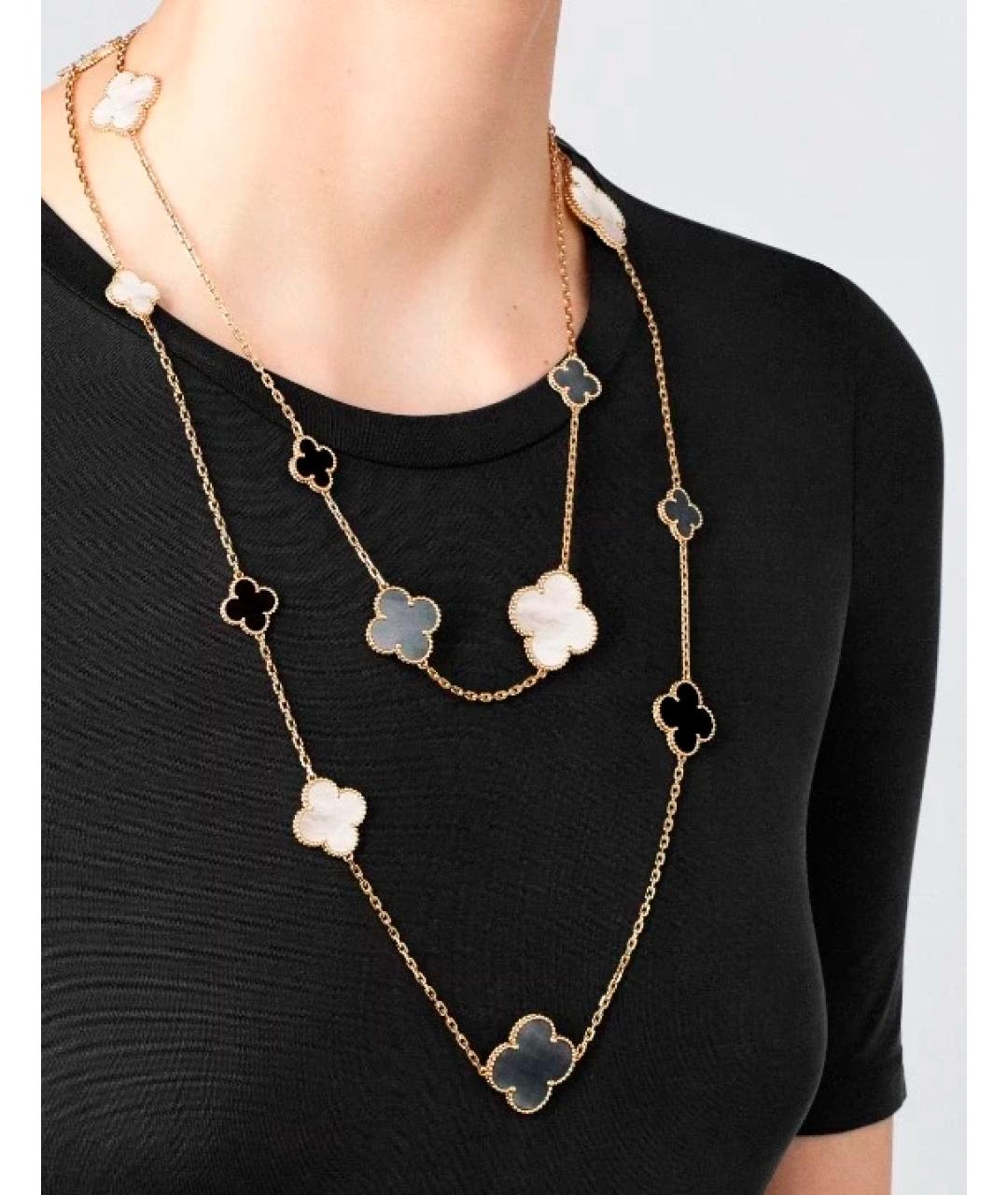 VAN CLEEF & ARPELS Золотое колье из желтого золота, фото 2