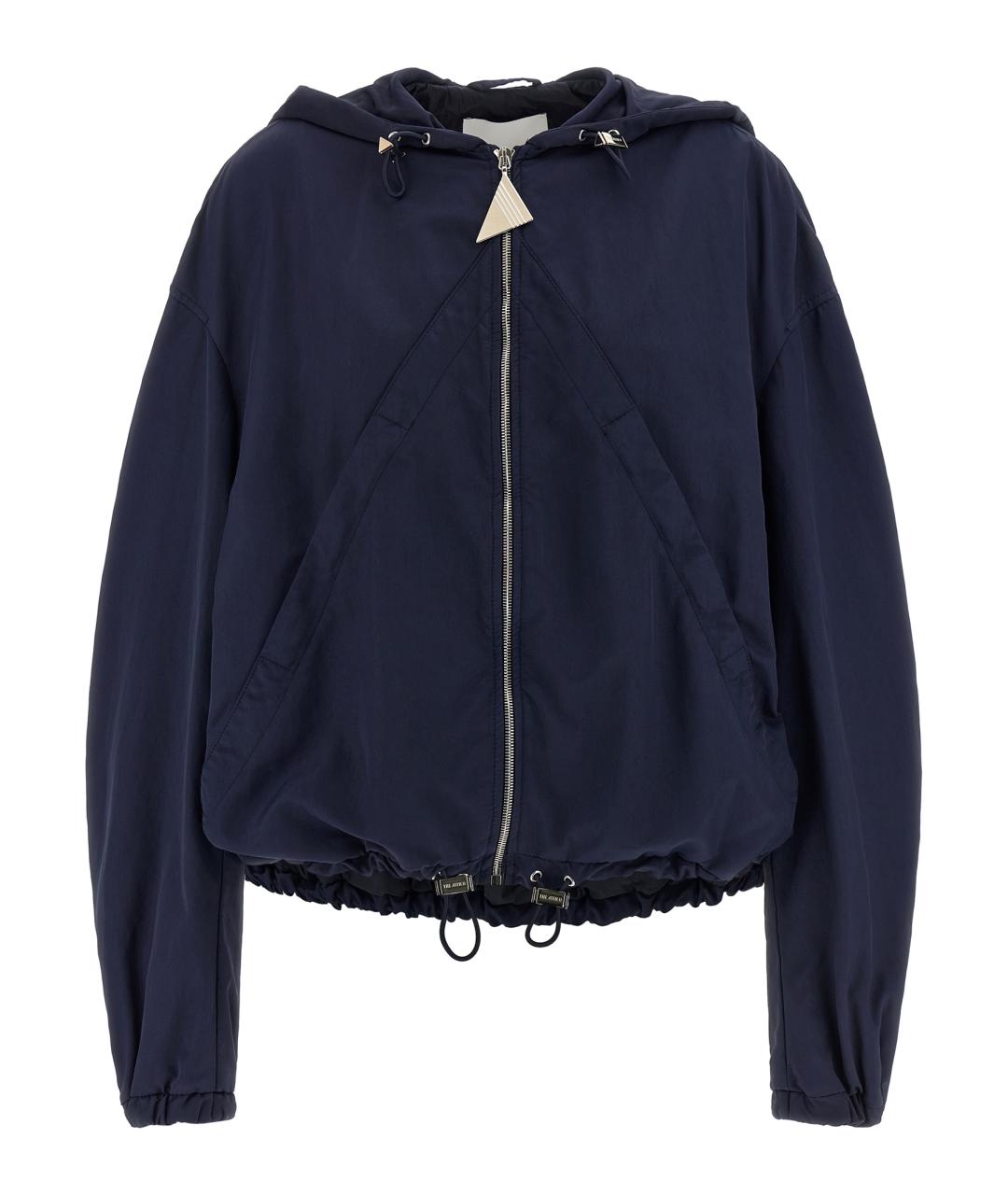 THE ATTICO Синяя полиамидовая куртка, фото 1