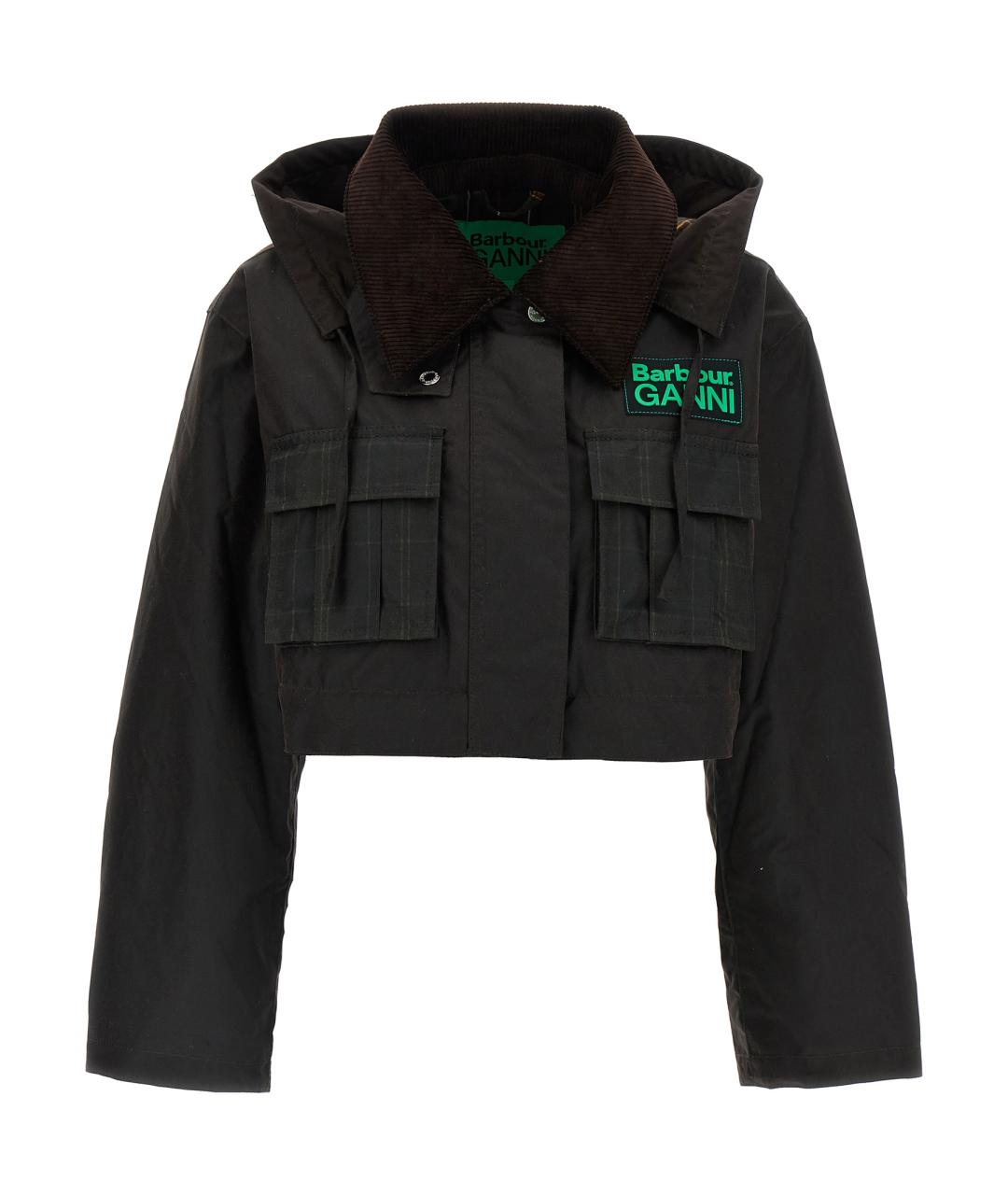 BARBOUR Коричневая хлопковая парка, фото 2