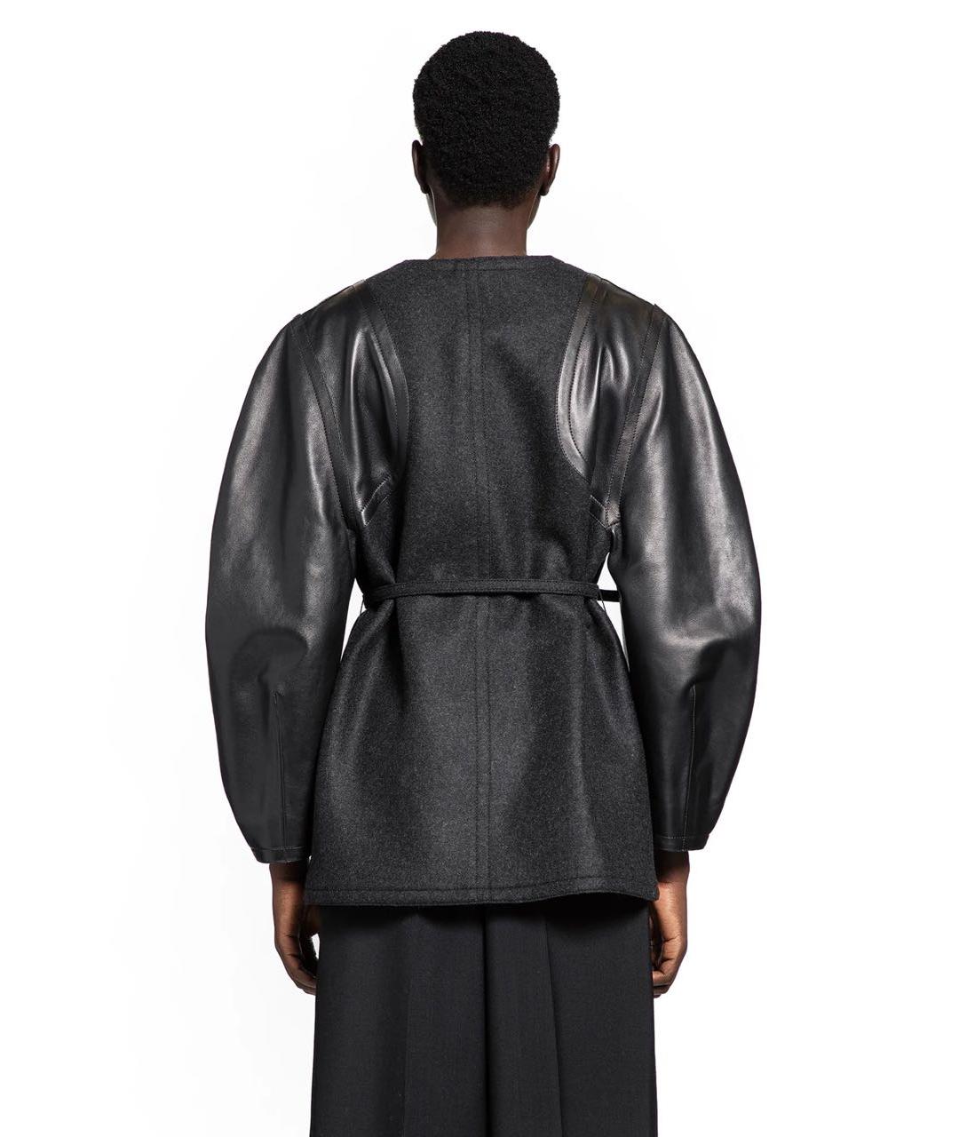 FENDI Серая шерстяная куртка, фото 4