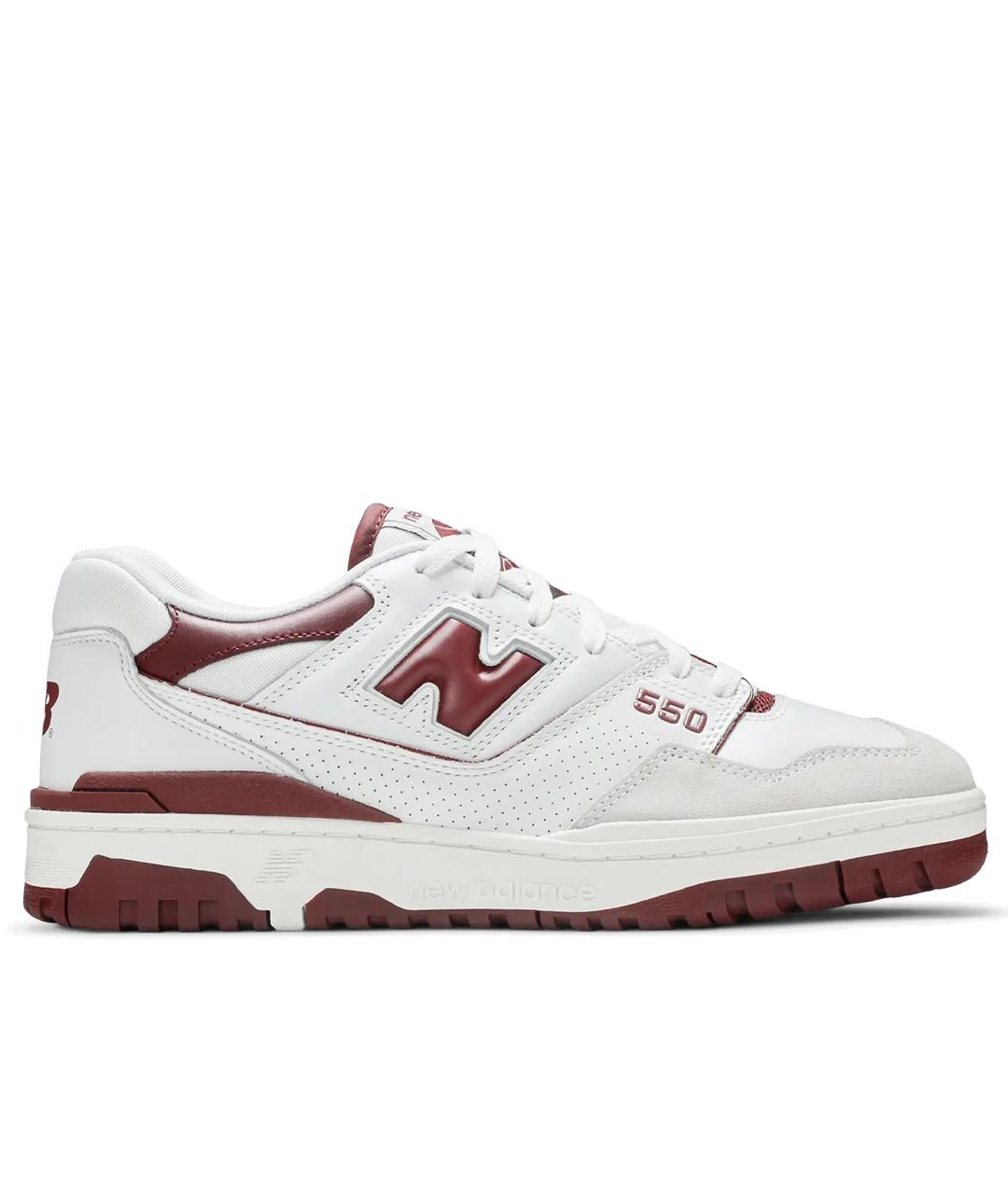 NEW BALANCE Белые кожаные кроссовки, фото 1