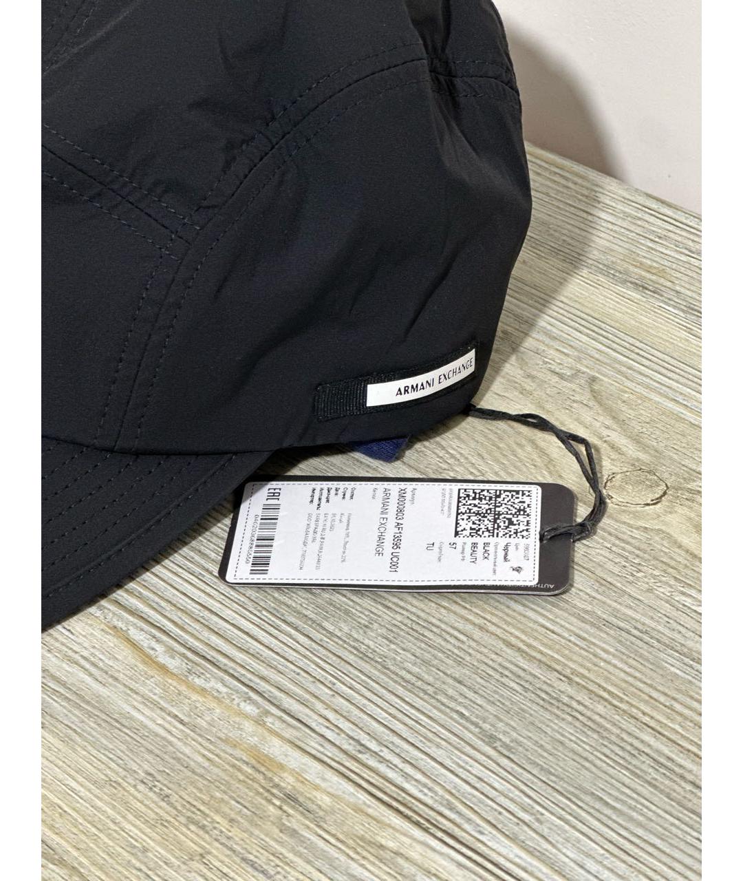 ARMANI EXCHANGE Темно-синяя кепка/бейсболка, фото 4
