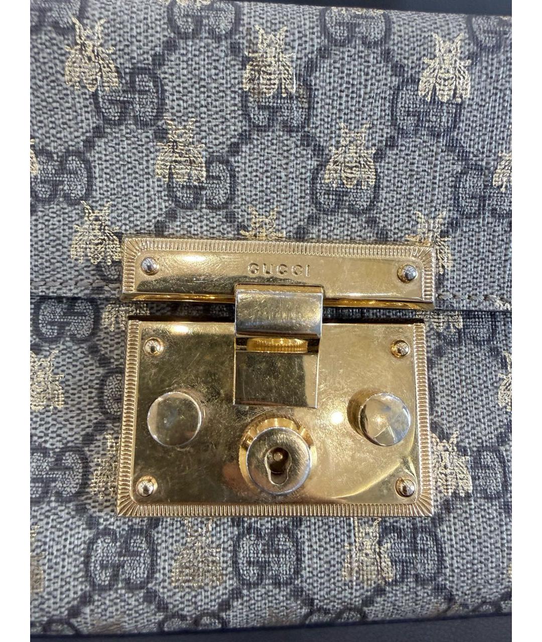 GUCCI Бежевая кожаная сумка через плечо, фото 6