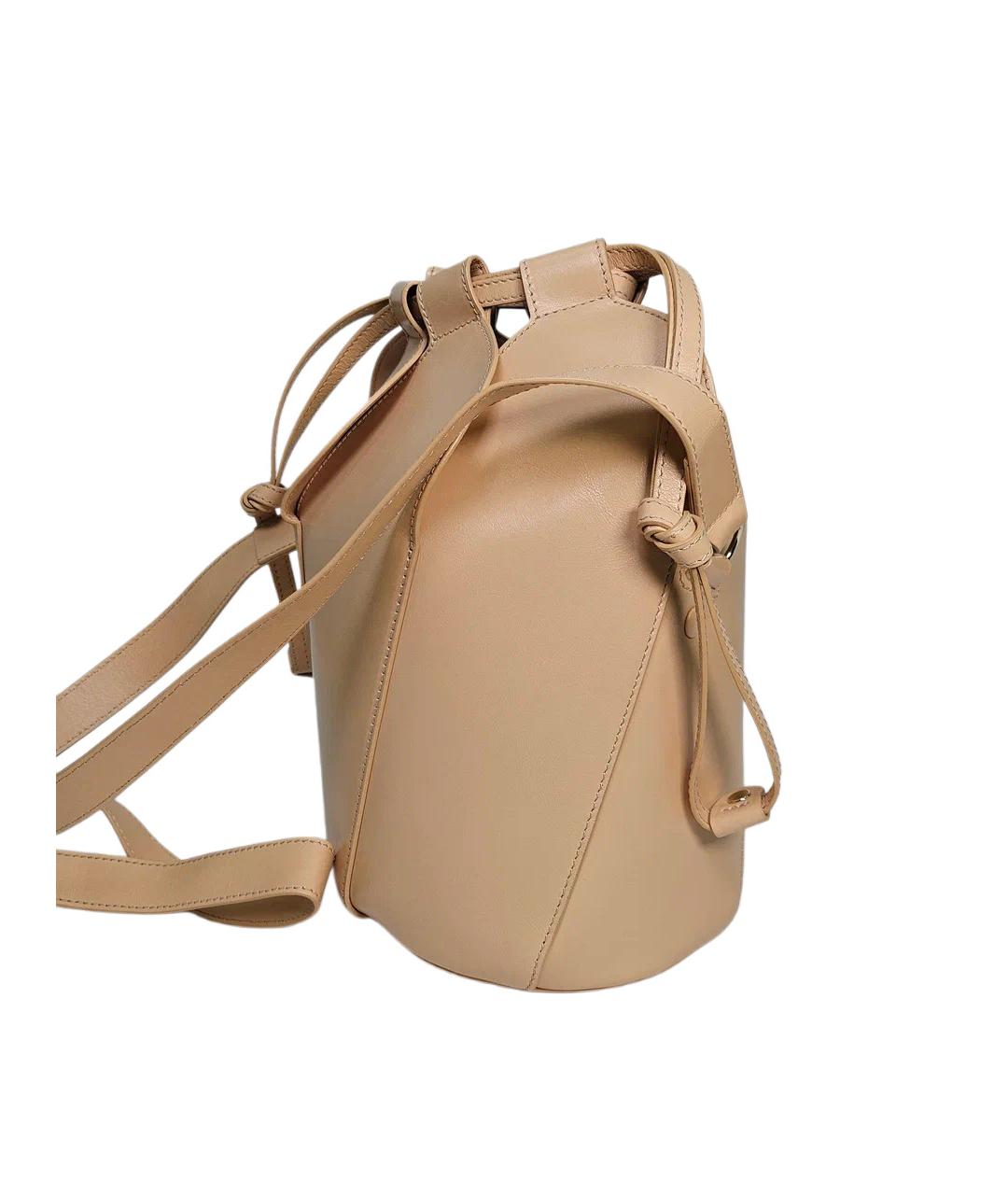 CHLOE Бежевая кожаная сумка через плечо, фото 9