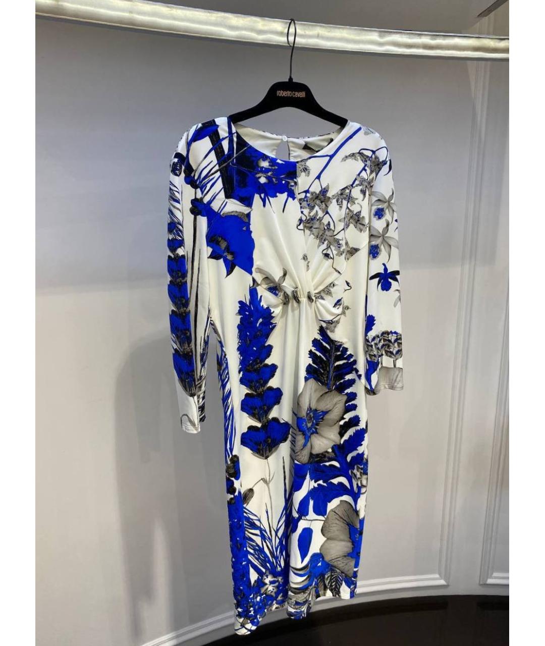 ROBERTO CAVALLI Мульти полиамидовое платье, фото 2