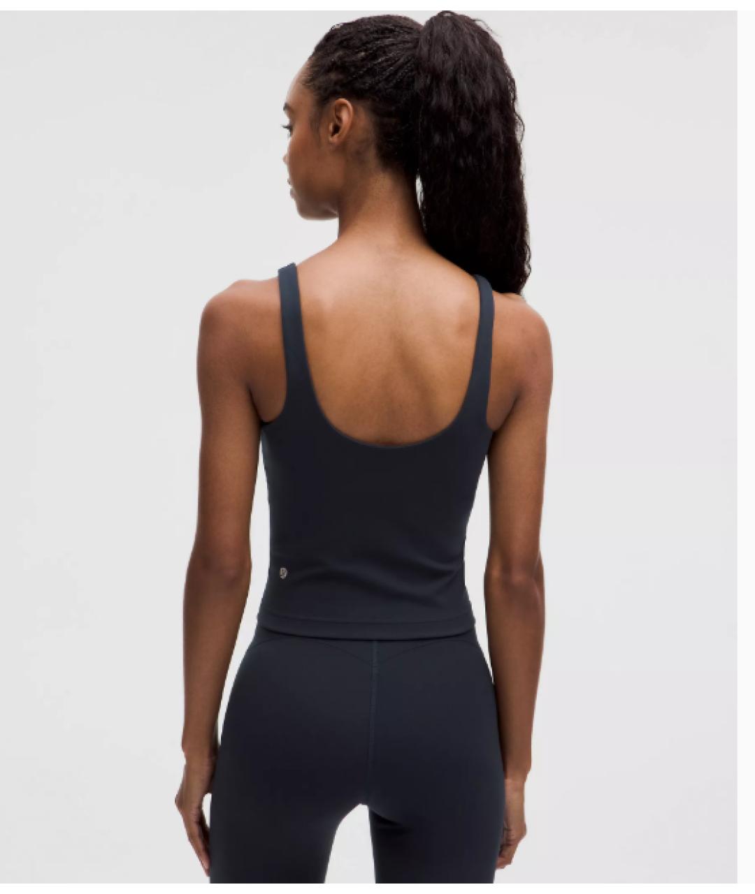 Lululemon Темно-синий синтетический корсет, фото 4