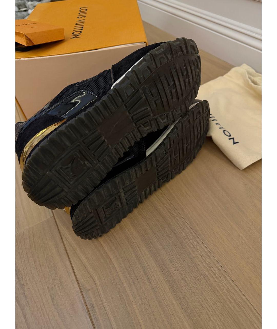LOUIS VUITTON Черные кроссовки, фото 7